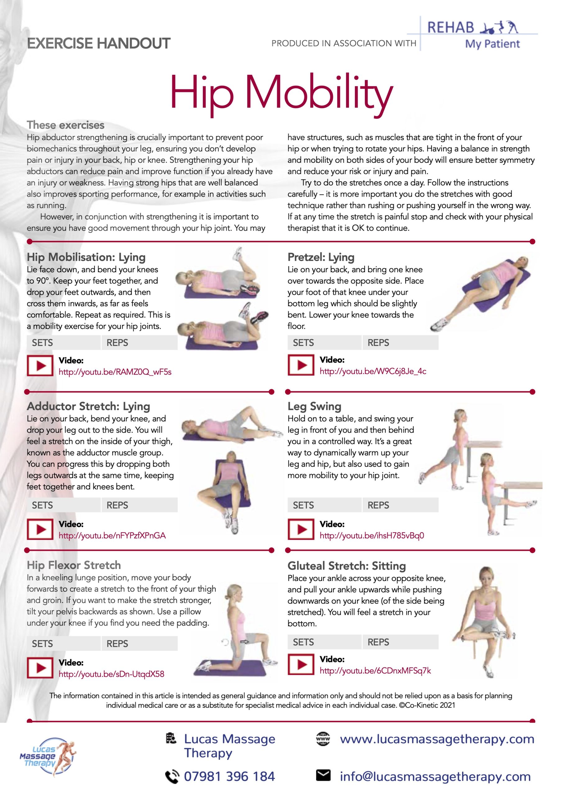 Hip Flexor Pain Hip Strain Lucas Massage Therapy