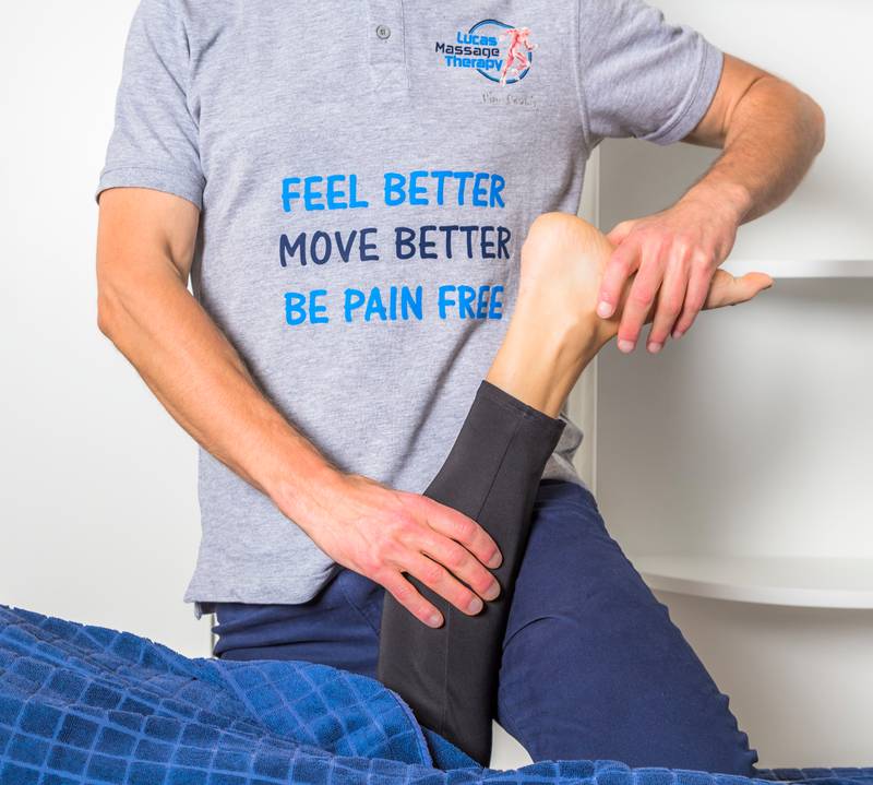 Calf pain massage