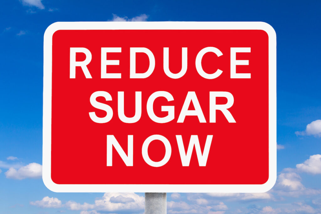 Reduce sugar now